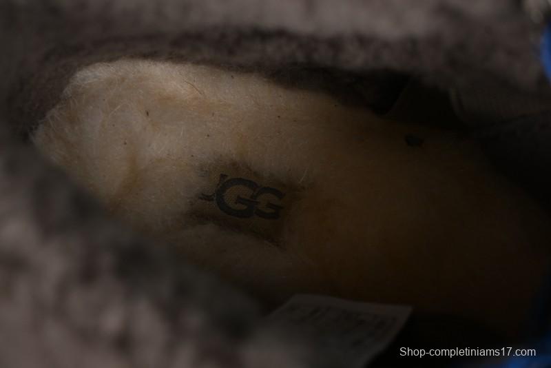 UGG Classic Mini II Fur Lace-Up Platform Mini Boots with Treadlite Outsole - 1143954