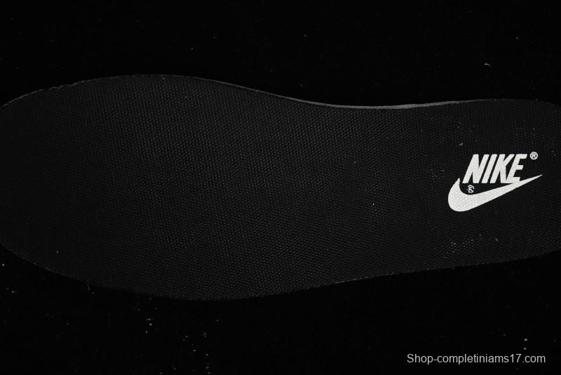 Nike SB Dunk Low Supreme x Stussy Triple Collaboration - Off White Navy Swoosh Anniversary Custom Low-Top Casual Sneakers - SJ2068-301