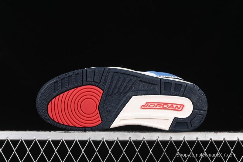 Nike Jordan Spizike Low AJ Hybrid Elements White Blue Culture Casual Sneakers - HM3712-164