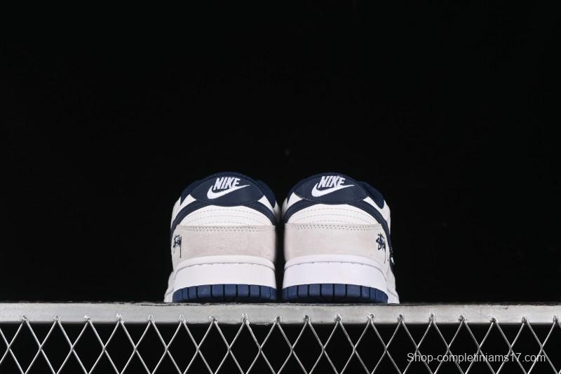 Nike SB Dunk Low Stussy Anniversary Edition Custom Low-Top Casual Skate Shoes - KK1888-003