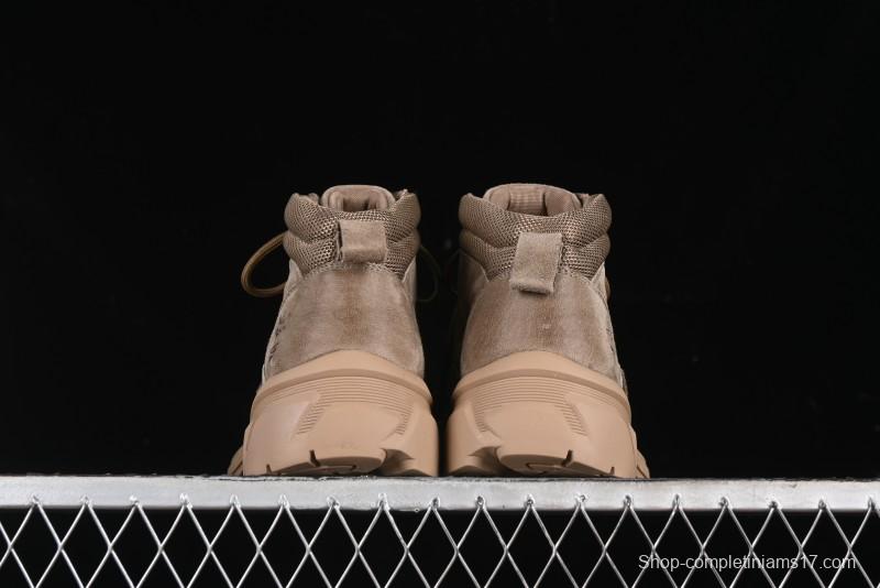 Timberland Outdoor Mid-Top Casual Chukka Boots with Premium Suede Leather and Anti-Odor Insole - TB10088KHAKI