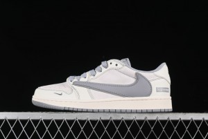 Nike Travis Scott x Fragment Design x Air Jordan 1 Low OG SP AJ1 Supreme Collaboration - XZ2268-003