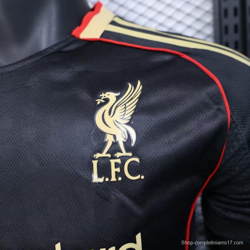 Player Version 25/26 Liverpool Third Black Jersey