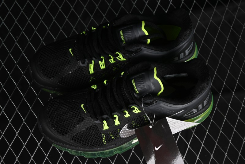 Nike Air Max 2013 Retro Breathable Mesh Cushioned Running Shoes - 555426-003