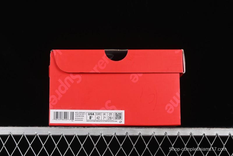 Nike Travis Scott x Fragment Design x Air Jordan 1 Low OG SP AJ1 Supreme Collaboration - JH6088-608