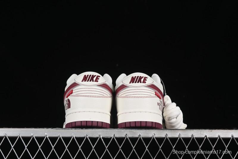 Nike SB Dunk Low Supreme x The North Face Casual Skateboarding Shoes - BM0234-506