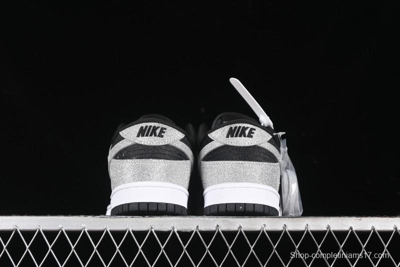 Nike SB Dunk Low Black Reverse Starry Sky Anniversary High-End Custom Low-Top Casual Skate Shoes - KK1333-003