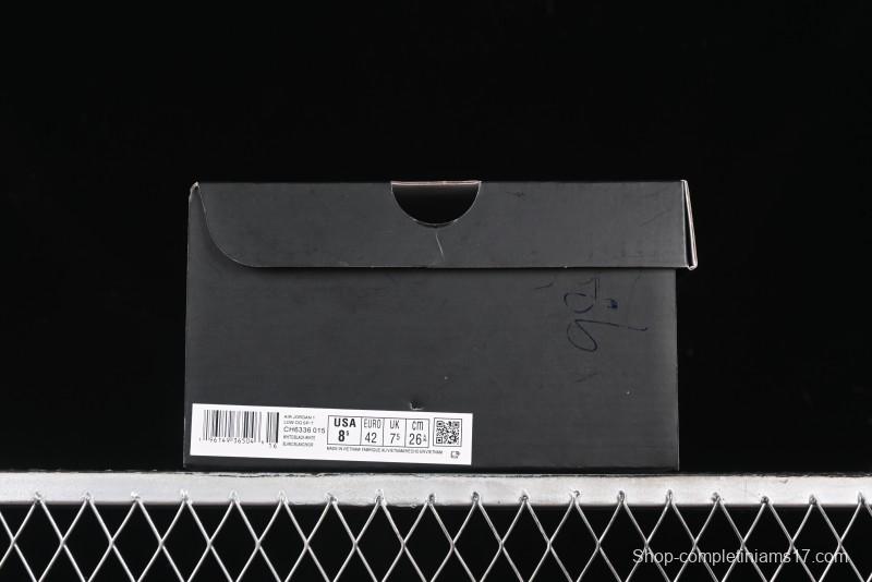 Nike Travis Scott x Fragment Design x Air Jordan 1 Low OG SP AJ1 Low Top Casual Sneakers - CH6336-015