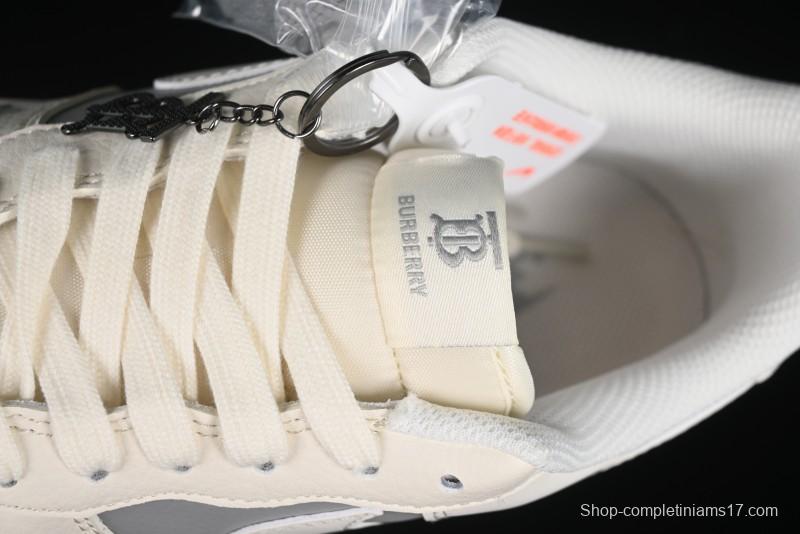 Nike Air Force 1 '07 Low Burberry Collaboration - Beige Grey Low-Top Casual Sneakers - BB8588-225