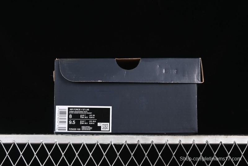 Nike Air Force 1 '07 Low Casual Sneakers with Full-Length Air Cushion - FZ5225-100