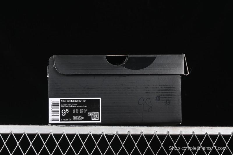 Nike SB Dunk Low Stussy Anniversary Custom Low-Top Casual Skate Shoes - SJ2068-297