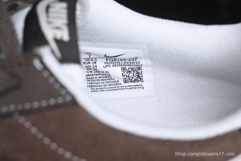 Nike Classic Cortez Leather Retro Running Shoes - FQ8144-237