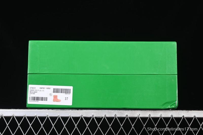 Bottega Veneta Snap Round Toe Slip-On Ankle Snow Boots - 578321