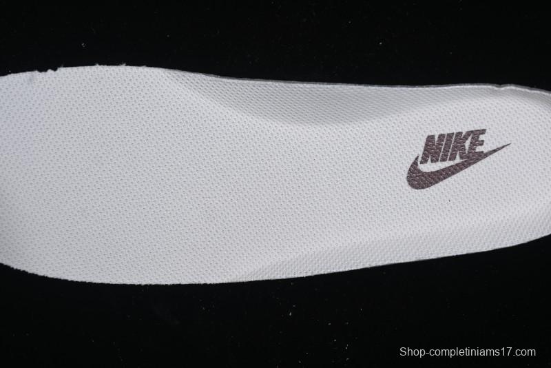 Nike Air Force 1 '07 Low Stussy Collaboration - White Black Sole Low-Top Casual Sneakers - XZ6188-279