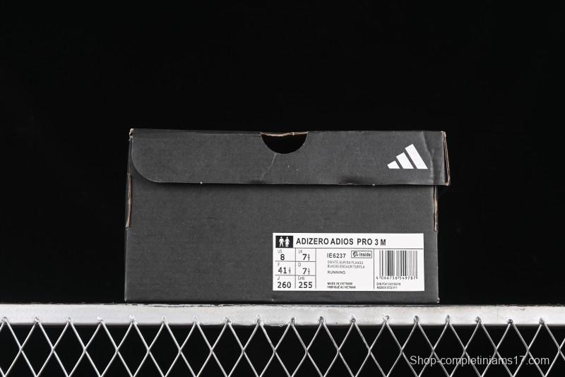 Adidas Adizero Adios Running Shoes with Breathable Low-Cut Design - IE6237