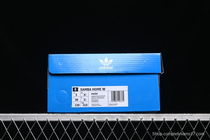Adidas Originals Samba Home IH5504 Indoor Outdoor Slip-On Warm Casual Sneakers - IH5504
