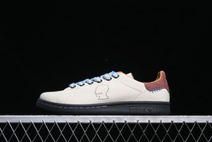 Adidas Brain Dead x Ad Originals Stan Smith Samba Casual Sneakers - IH3432