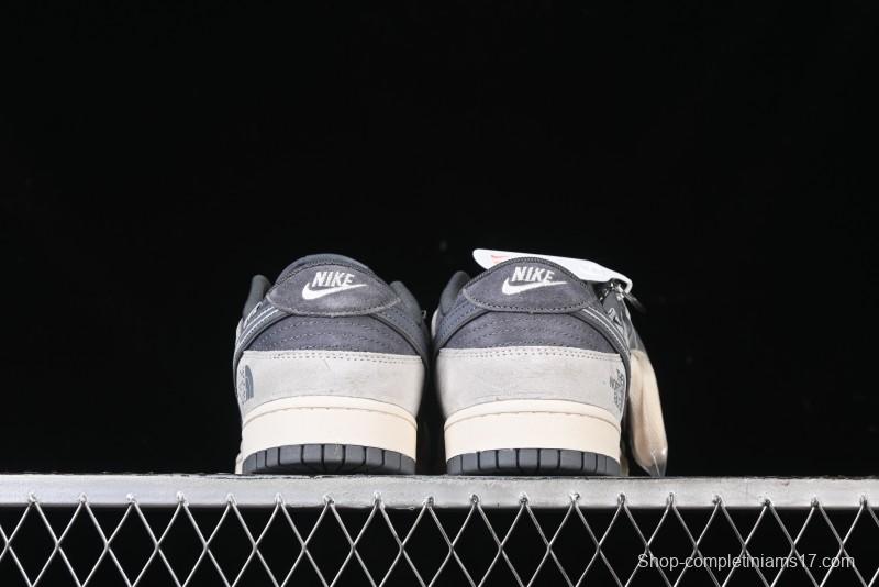 Nike SB Dunk Low The North Face Series - Anniversary Custom Edition Low-Top Casual Skate Shoes - DM6868-004