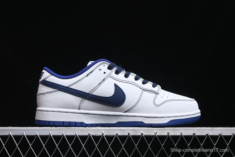Nike Dunk Low High Street Minimalist Blue Panda Retro Low-Top Casual Sneakers - DD1503-119