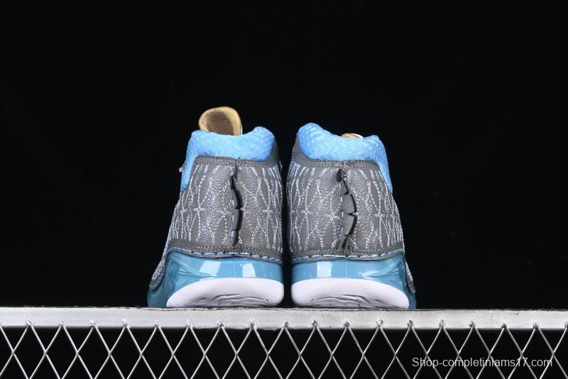 Nike Air Jordan 23 AJ23 Mid Retro Casual Sneakers with Visible Air Cushion - 318474-151