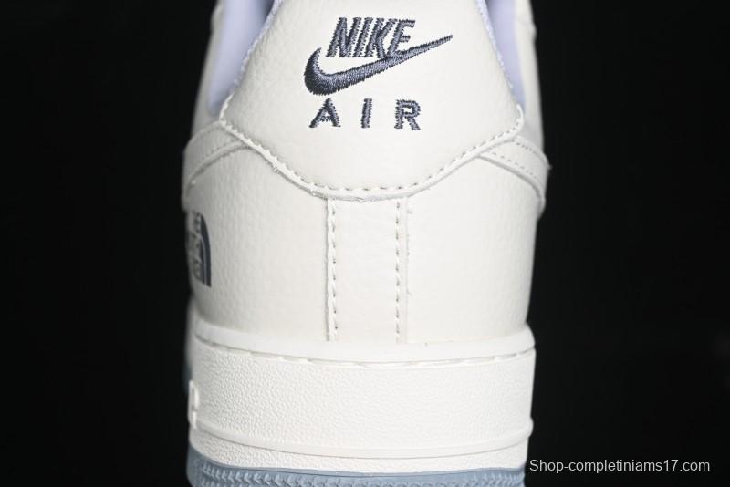 Nike Air Force 1 '07 Low The North Face Collaboration - Beige Grey Sole Low-Top Casual Sneakers - DF0188-014