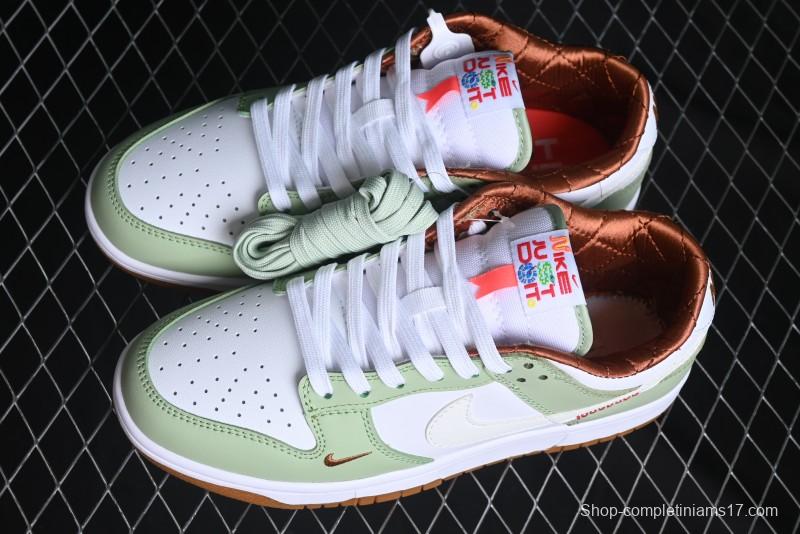 Nike Dunk Low Year of the Snake Themed Low-Top Casual Sneakers - HV6001-101