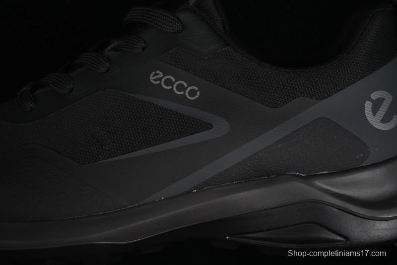 ECCO DRIVE Series Outdoor Waterproof Breathable Slip-Resistant Retro Fashion Patchwork Hiking Shoes - 88259401001