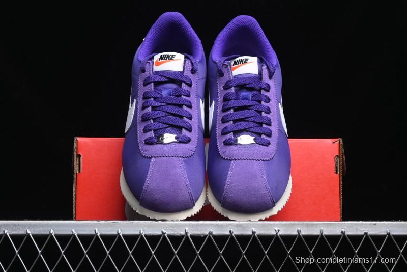 Nike Classic Cortez Leather Retro Running Shoes - DZ2795-500