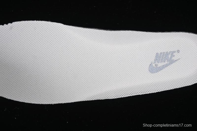 Nike Air Force 1 '07 Low Supreme Collaboration Custom Casual Sneakers with Grey Swoosh - DM6688-056