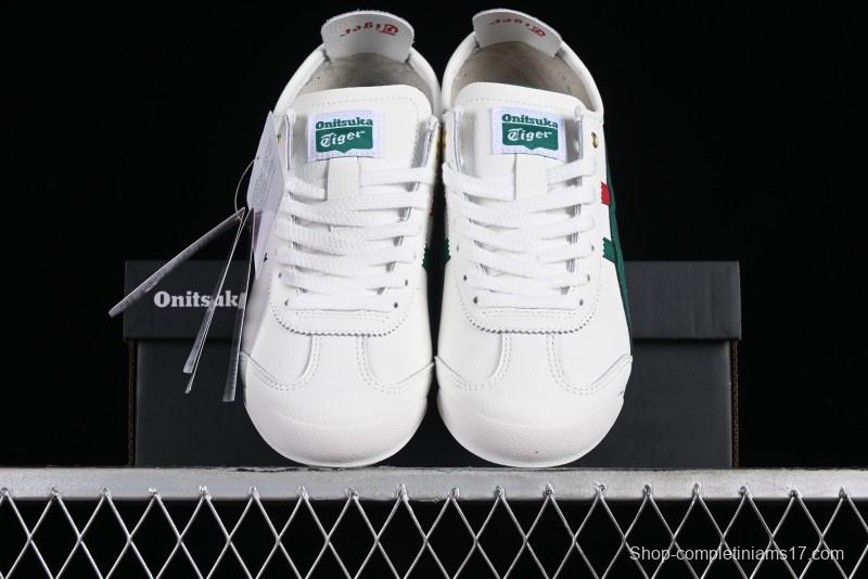 Onitsuka Tiger Mexico 66 Low-Top Leather Sneakers for Casual Running - 1183B511-200