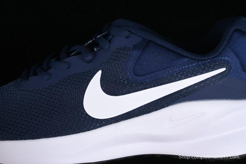 Nike Revolution 7 Wide Low-Top Running Shoes with Breathable Mesh and Durable Cushioning - FB2207-400