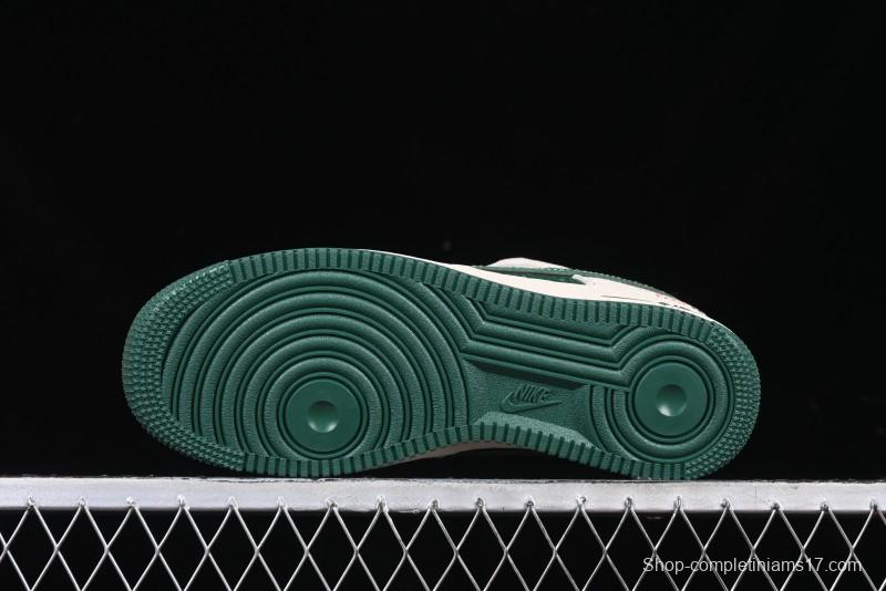 Nike Air Force 1 '07 Low The North Face Collaboration Green Snake Scale Casual Sneakers - DM6688-015