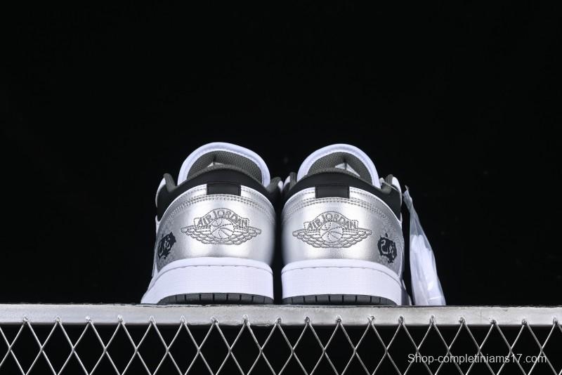 Nike Air Jordan 1 Low AJ1 Snake Year Custom Low-Top Culture Basketball Shoes - 553558-152