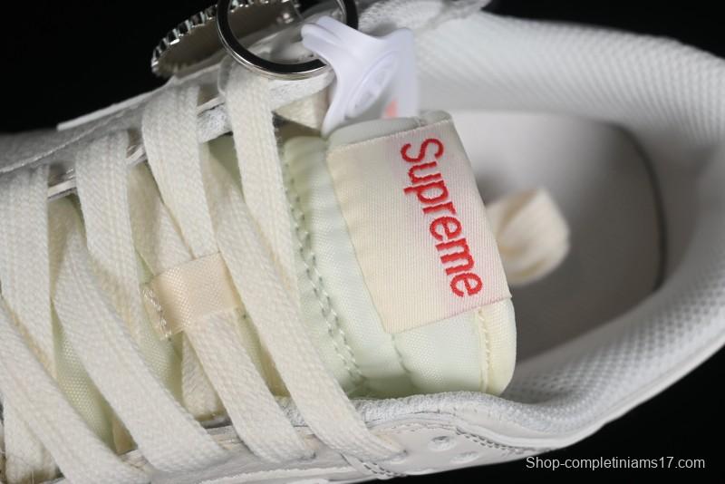 Nike SB Dunk Low Supreme Collaboration - Double Swoosh Anniversary Custom Low-Top Casual Skate Shoes - BB8675-104