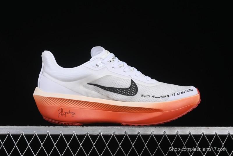 Nike Zoom Fly 6 Running Shoes with Flyknit and React Technology for Lightweight Responsive Cushioning - HJ7038-100