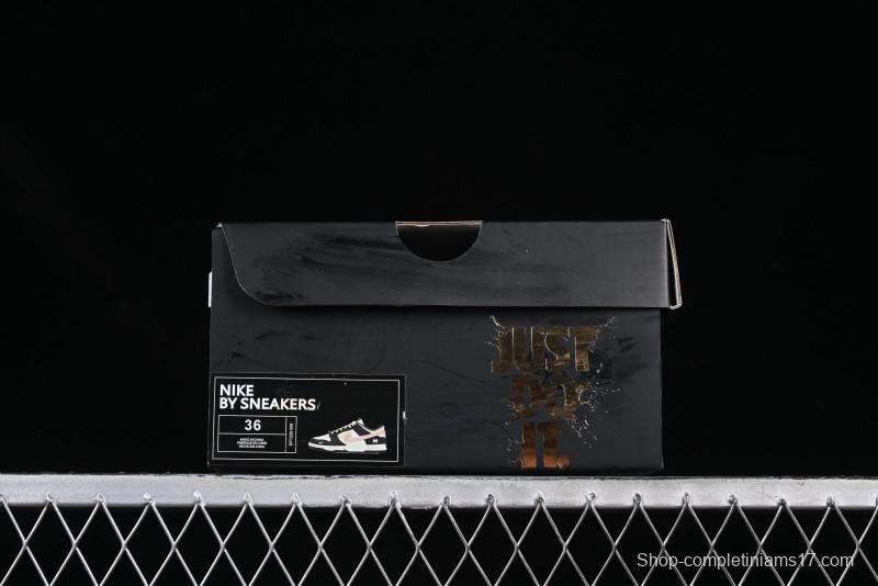 Nike SB Dunk Low Butterfly Bow Black White Pink Low-Top Casual Skate Shoes - BP1220-009