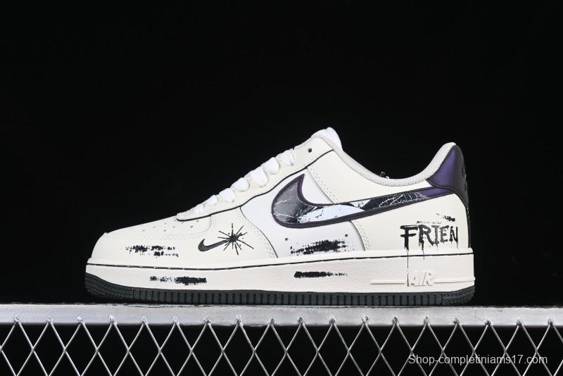 Nike Air Force 1'07 Low "Night Gun Hole" Casual Sneakers - FB1893-999