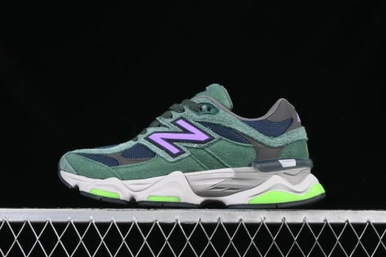 New Balance 9060 Retro Casual Running Shoes with ABZORB Cushioning Technology - U9060GRE