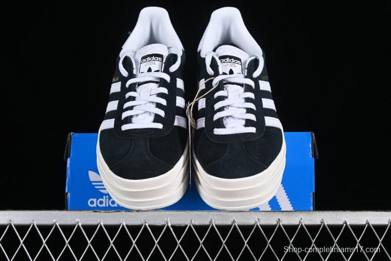 Adidas Originals Gazelle Bold HQ6912 Low-Top Sneakers with Thick Sole for Casual Wear Anti-Slip and Durable - HQ6912