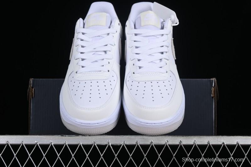 Nike Air Force 1 '07 Low Casual Sneakers with Full-Length Air Cushion - FN5832-100