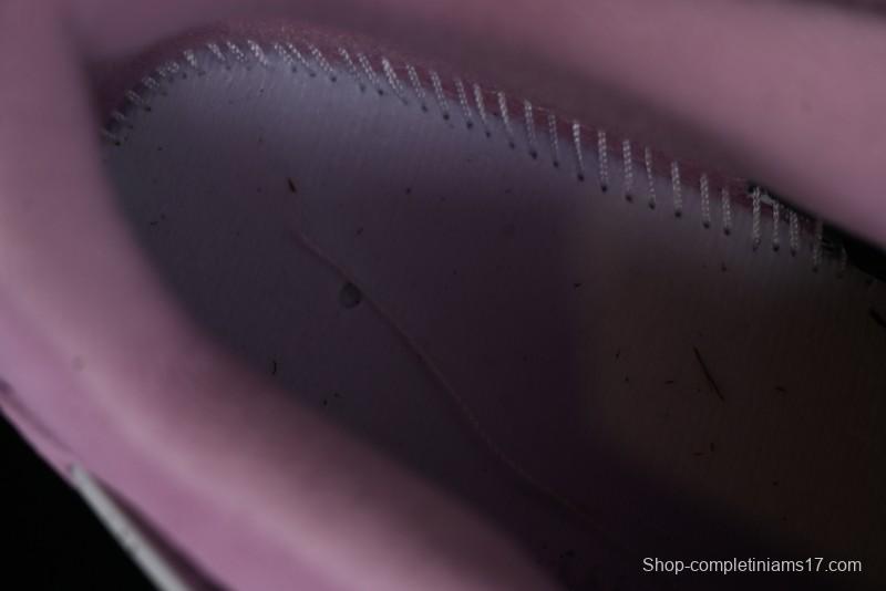 Nike Air Jordan 4 Retro "Orchid" Sneakers with Suede Upper and Cement Grey Accents - AQ9129-501