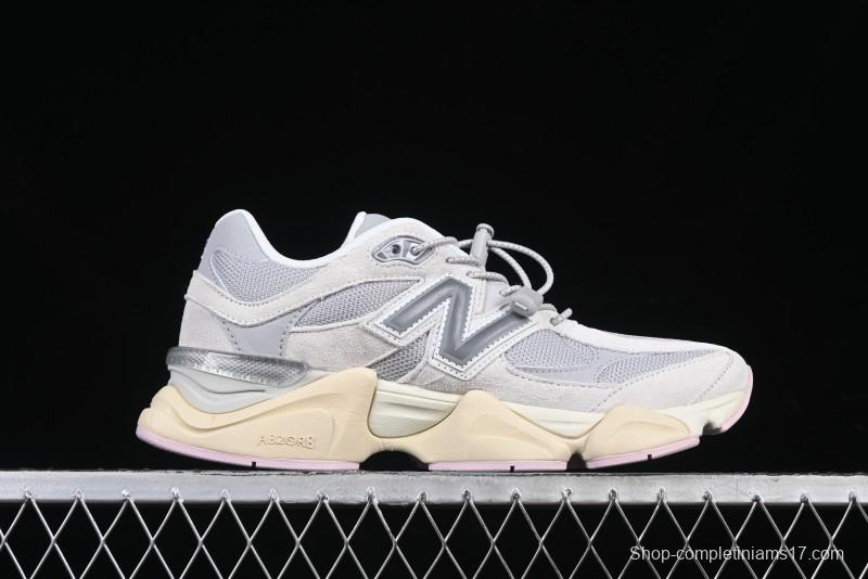 New Balance 9060 Retro Casual Running Shoes with ABZORB Cushioning Technology - U9060GM