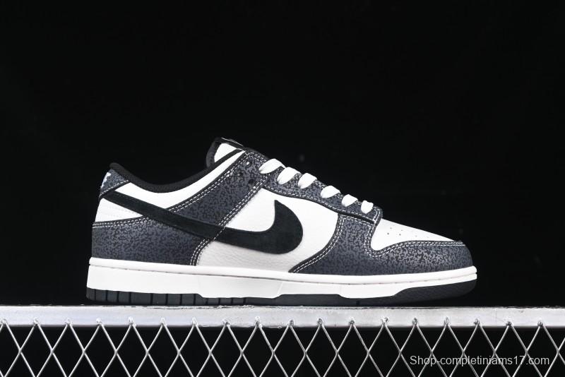 Nike SB Dunk Low Lightning Collaboration Black Swoosh Anniversary Custom Low-Top Skate Shoes - SF1029-401