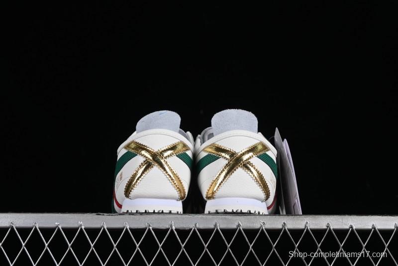 Onitsuka Tiger Mexico 66 Low-Top Leather Sneakers for Casual Running - 1183B511-200