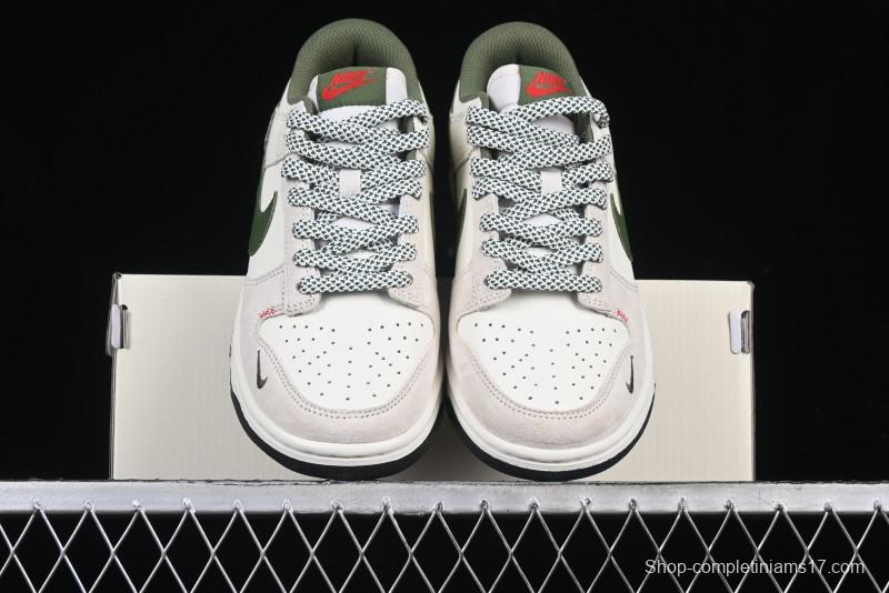 Nike SB Dunk Low UN Collaboration Year of the Snake Limited Edition Green Snake Swoosh Anniversary Custom Low-Top Casual Sneakers - DJ2024-070