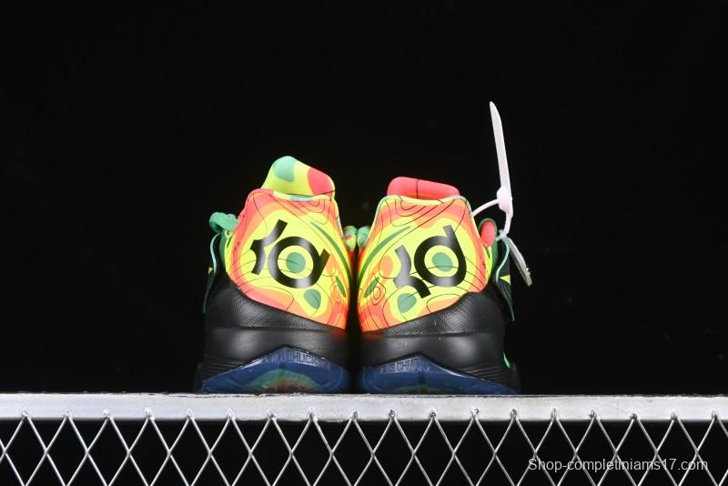 Nike KD 4 Weatherman All Star Basketball Shoes with Zoom Air Cushion and Adaptive Fit System - FN6247-300
