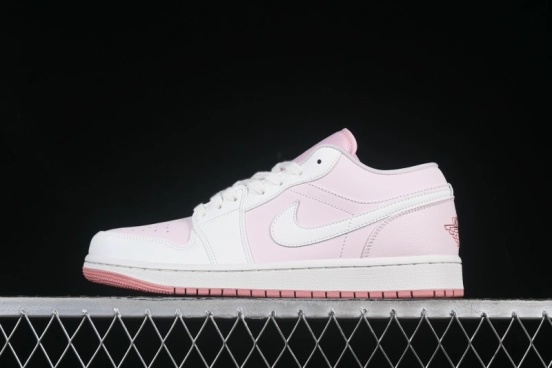 Nike Air Jordan 1 Low AJ1 Retro Casual Sneakers in Youthful Pink - IH0823-611