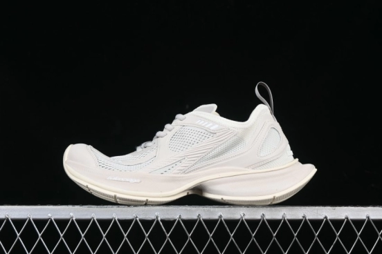 Balenciaga Circuit Lightweight Distressed Print Round-Toe Fashion Casual Sneakers - WFLGY2000