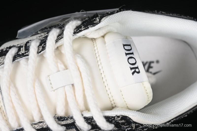 Nike SB Dunk Low Dior Collaboration Anniversary Customized Low-Top Casual Skate Shoes - YX5066-248