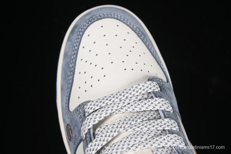 Nike SB Dunk Low Year of the Snake Limited Edition - Gold Snake Anniversary Custom Low-Top Casual Sneakers - XX3168-116